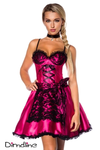 Dirndl aus Satin