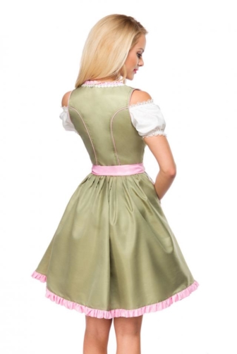 Dirndl mit Blumenschürze